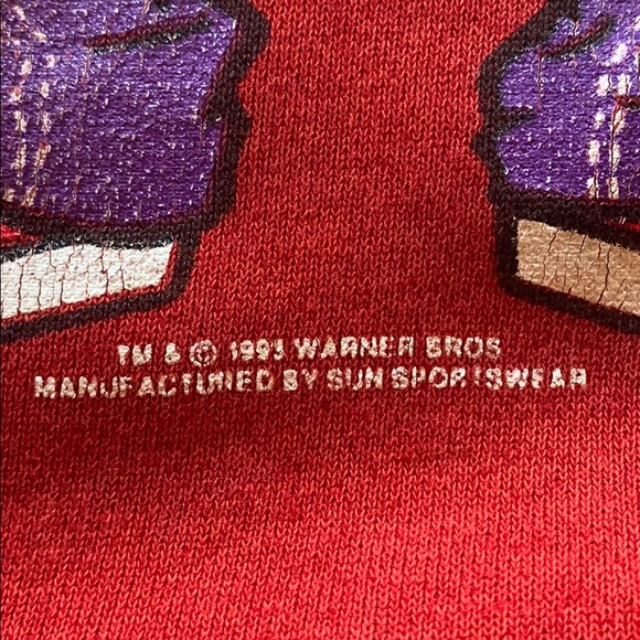 Vintage 1993 Looney Toons crew neck sweater - Picture 4 of 4